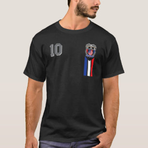 T-shirt Retro10 Football américain USA Soccer USA Fan's