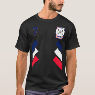 T-shirt Retro7 Corée Football Sud Corée Football Sud Ko Su