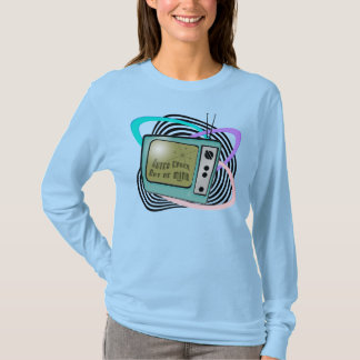 T-shirt Retro 1950s TV - Grafix de l'âge atomique