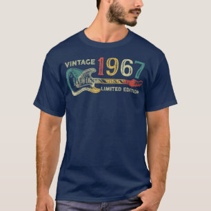 T-shirt Retro 1967 cadeau d'anniversaire pour hommes Guita