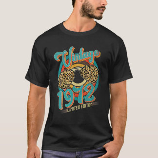 T-shirt Retro 1972 50E Édition Limitée Leopard 50 Ans Ol