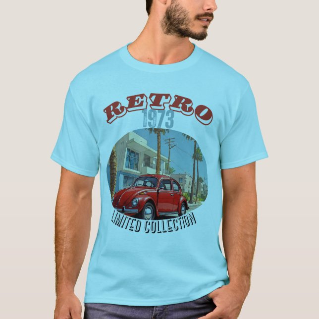 T-SHIRT RETRO 1973 - RETRO REVIVAL (COLLECTION LIMITÉE) (Devant)