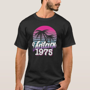 T-shirt Retro 1975 Edition limitée Idée cadeau d'anniver