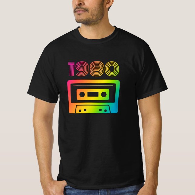 T-shirt rétro 1980 (Devant)