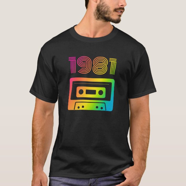 T-shirt Rétro 1981 (Devant)