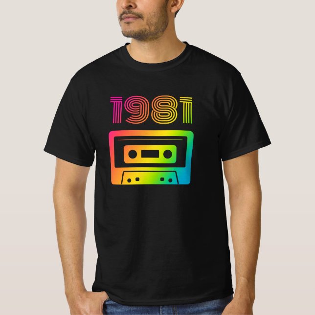 T-Shirt Rétro 1981 (Devant)