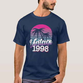 T-shirt Retro 1998 Edition limitée | Idée cadeau d'anniver