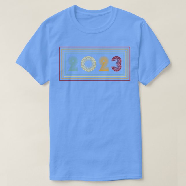 T-shirt Rétro 2023 (Design devant)