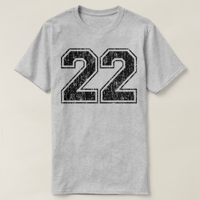 T-shirt Rétro 22 (Design devant)