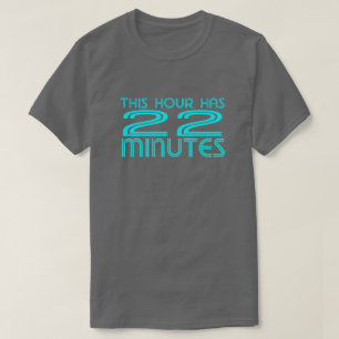 T-shirt Rétro - 22 minutes