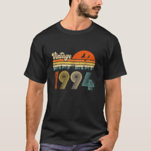 T-shirt Retro 30e anniversaire Cadeau Vintage 1994 30 ans