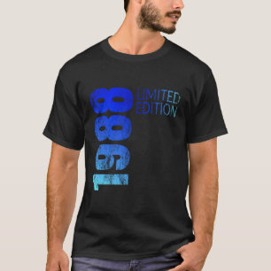 T-shirt Retro 36 Ans Homme Cadeau 36 Anniversaire Cadeau P