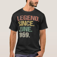Retro 52 Ans Légende depuis Juin 1969 52e Bir