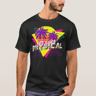T-shirt Retro 80'S Mettons En Forme Physique Gymnase