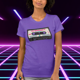 T-shirt Retro 80s Music Mix Tape 50e fête d'anniversaire