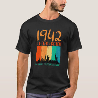 T-shirt Rétro 80th Birthday