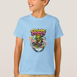 T-shirt Rétro 90 Alien Skate Céréal Dessin Animé – Cosmic