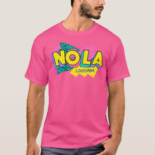 T-shirt Retro 90s Nouvelle-Orléans NOLA Rad Memphis Style