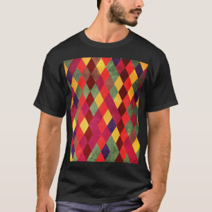 T-shirt Retro Abstrait : Conception de Motif Vintage