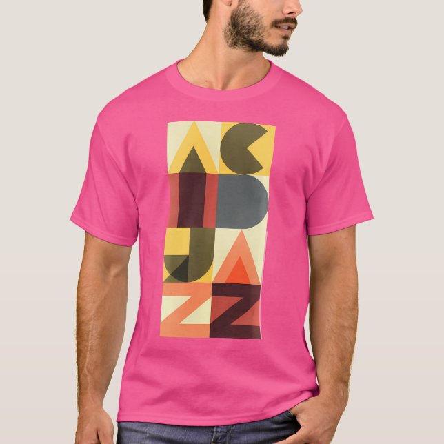 T-shirt Retro Acid Jazz Tee 90S Jazz (Devant)