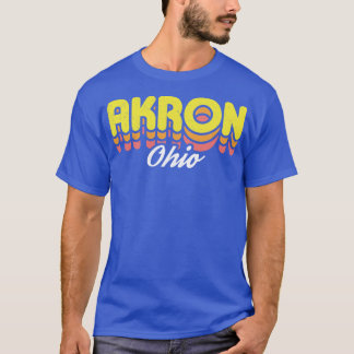 T-shirt Retro Akron Ohio