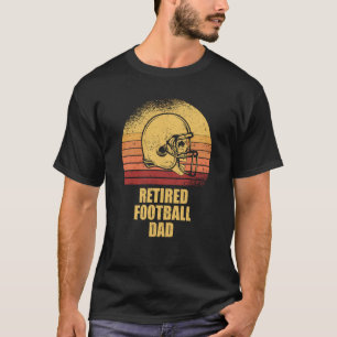 T-shirt Retro American Football Père Joueur pied Vintage