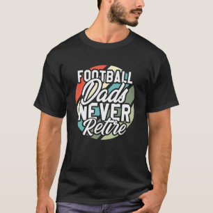 T-shirt Retro American Football Père Joueur Vintage Foot