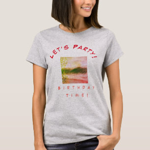 T-shirt Retro Anniversaire Plage Pique-nique