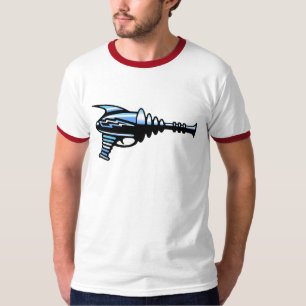 T-shirt Rétro arme à feu de rayon, pour des fans de la