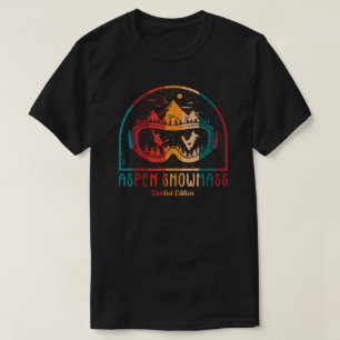 T-shirt Retro Aspen Snowmass Ski Adventure est en attente