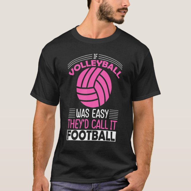 T-shirt Retro Athletic Volleyball Team Sport Net Spike 22 (Devant)
