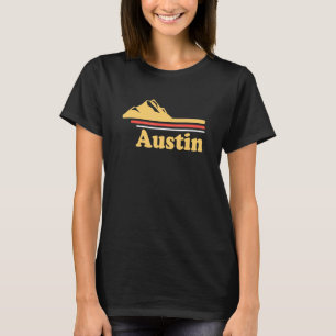 T-shirt Rétro Austin City Hommes Femmes Enfants