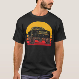 T-shirt Retro Baja Truck Off Road Trophy Véhicule de camio
