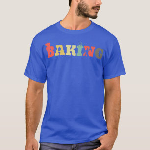 T-shirt Retro Baking Muffins Cookie Bakery Vintage Baker