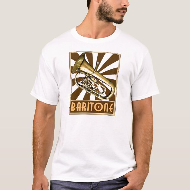 T-shirt Rétro baryton (Devant)