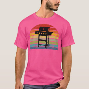 T-shirt Rétro BBQ Grille