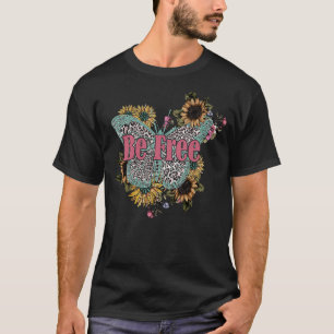 T-shirt Retro Be Free Artist Tee
