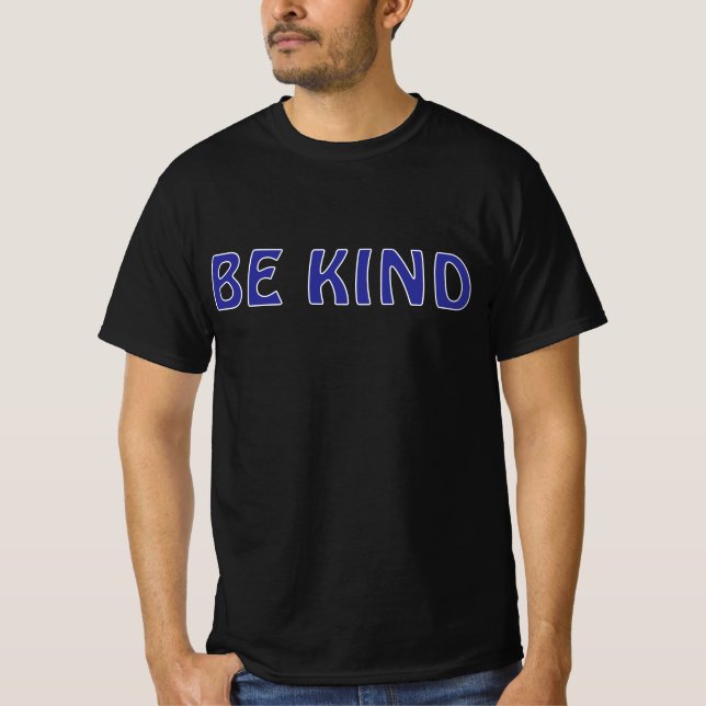 T-Shirt Retro Be Kind Graphic (Devant)