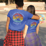 T-shirt Retro Beach Cruise Famille Réunion Correspondance<br><div class="desc">Faites de votre réunion de famille un souvenir inoubliable avec nos t-shirts Retro Beach Cruise assortis. Idéales pour une retraite estivale sur la plage, ces chemises colorées sont l'idéal pour réunir votre famille. Que vous vouliez montrer votre fierté familiale ou obtenir un look festif pour vos vacances, nos t-shirts font...</div>