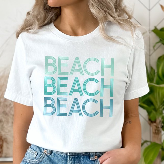 T-shirt Retro Beach Lover (Créateur téléchargé)