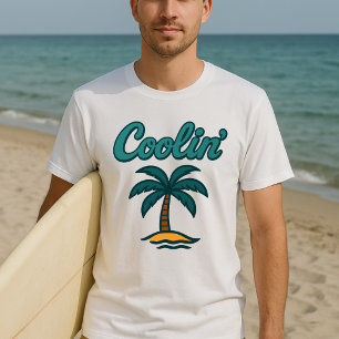 T-shirt Retro Beach Vibes Coolin'