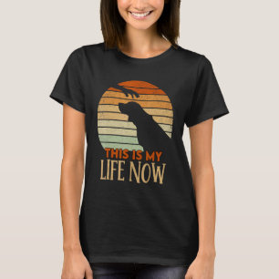T-shirt Retro Beagle This is My Life Now