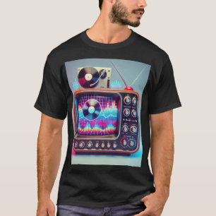 T-shirt "Rétro Beatwave : Vibes Vintages, Groove moderne !