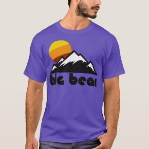 T-shirt Retro Big Bear Tourist Souvenir Voyage Californie