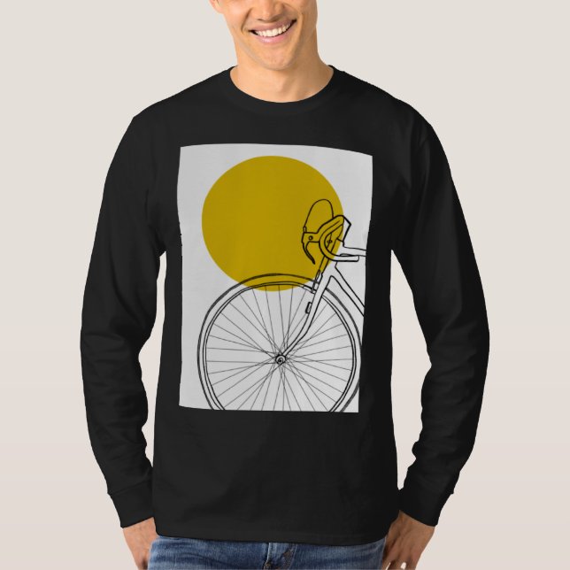 T-shirt Retro Bike Sports Fitness Work Out Training (Devant)