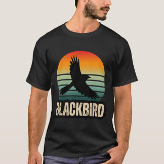 T-shirt rétro Blackbird