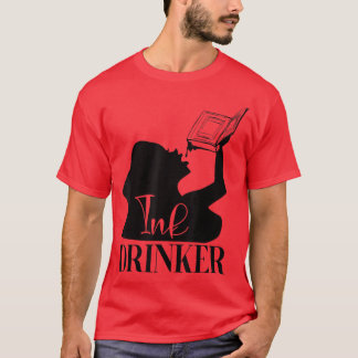 T-shirt Retro Books Reading Funny Bookworm Book Lover Men 