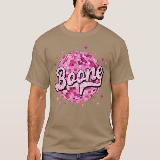 T-shirt Retro Boone First Name I Love Boone 80s Vintage fa