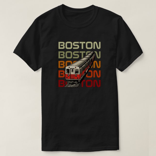 T-shirt Retro Boston Tee (Design devant)