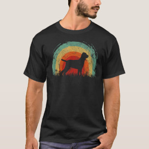 T-shirt Retro Bracco Italiano Vintage Chien arc-en-ciel Ho